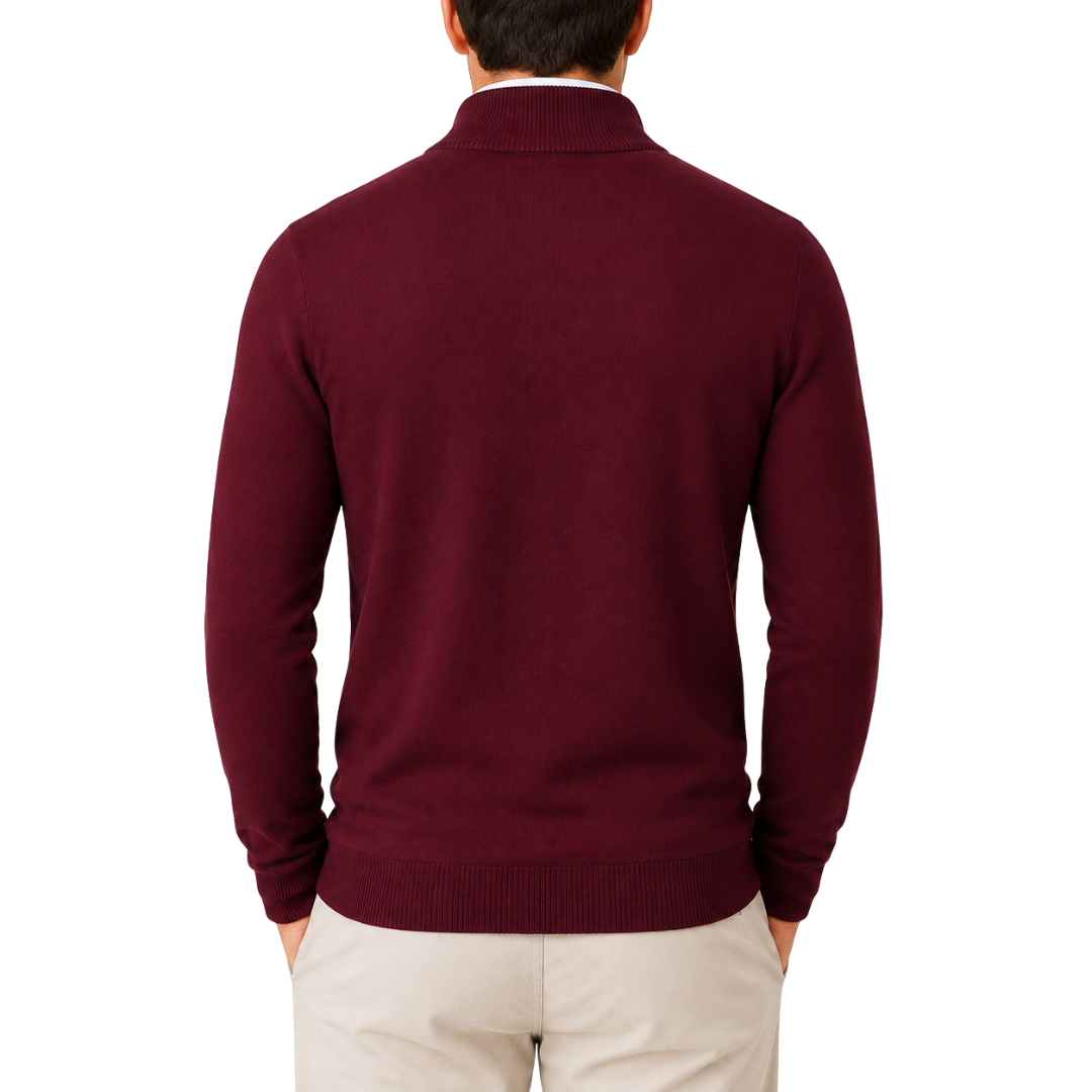 OUTLET™ Classic Quarter-Zip Sweater
